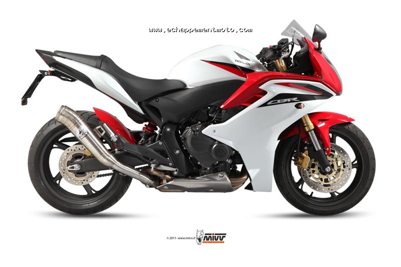 ECHAPPEMENT MOTO HONDA CBR 600 F 2011 MIVV GHIBLI H038LGX_a